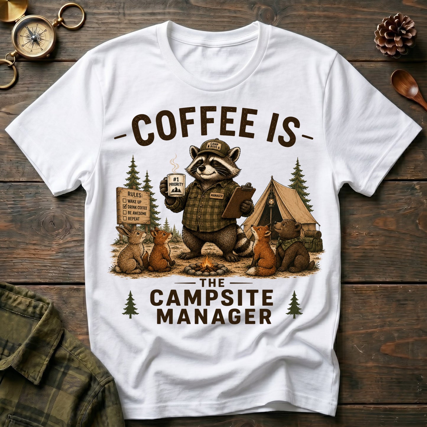 Campsite Manager T-Shirt