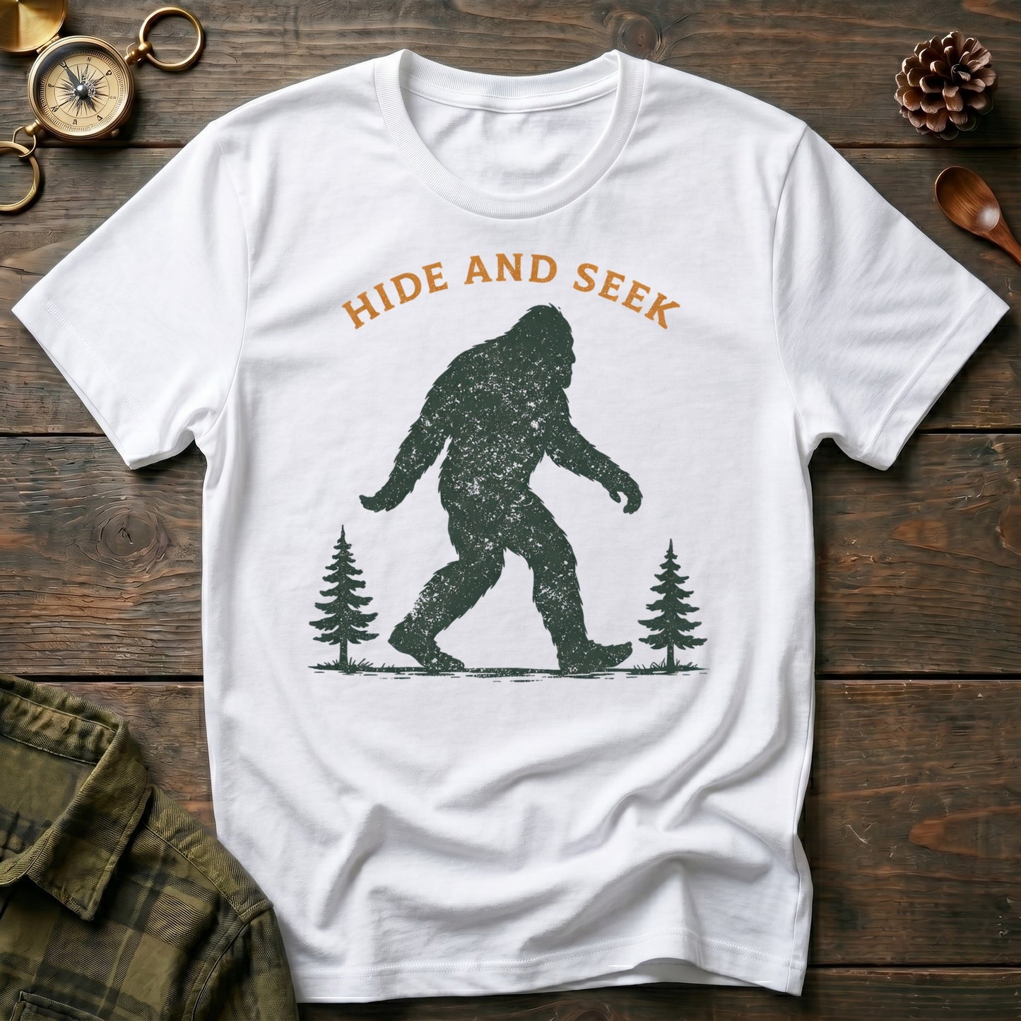 Hide and Seek Bigfoot T-Shirt